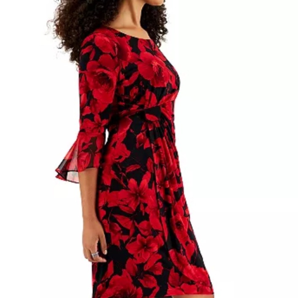 Connected Floral Dress NWT Size 6 - Picture 5 of 8